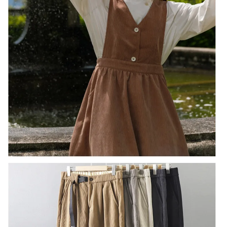 Wholesale Price Cotton Elastic Corduroy Fabric Stretch Woven 8W Corduroy Fabric for Clothes