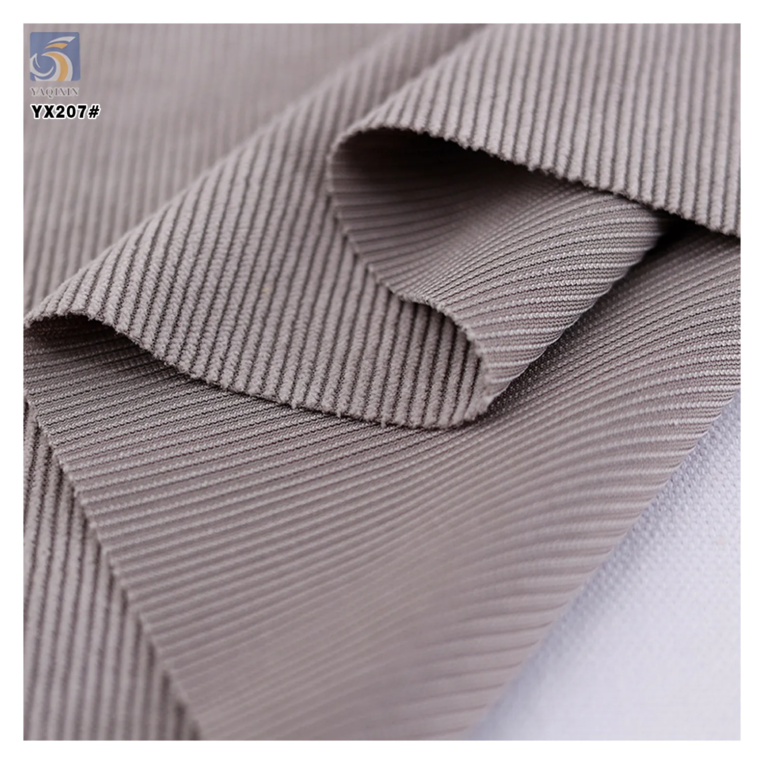 YX207 China Manufacturer 330gsm Heavyweight 12 Wale Stretch 97% Cotton 3% Elastane Corduroy Fabrics for Women Dresses