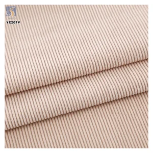 YX207 China Manufacturer 330gsm Heavyweight 12 Wale Stretch 97% Cotton 3% Elastane Corduroy Fabrics for Women Dresses