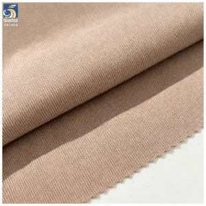 YX1454 220GSM High Twist Linen Look Soft Polyester Knit Fabric 1KG Approx 2.7M for Women's Dresses and Shirts