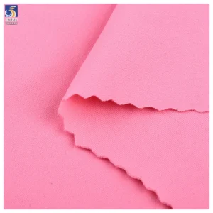 YX1215 230gsm High Quality Bare-Skin Feel and Breathable 75% Nylon 25% Spandex Matte Stretch Double Knitted Sport Fabric Yoga