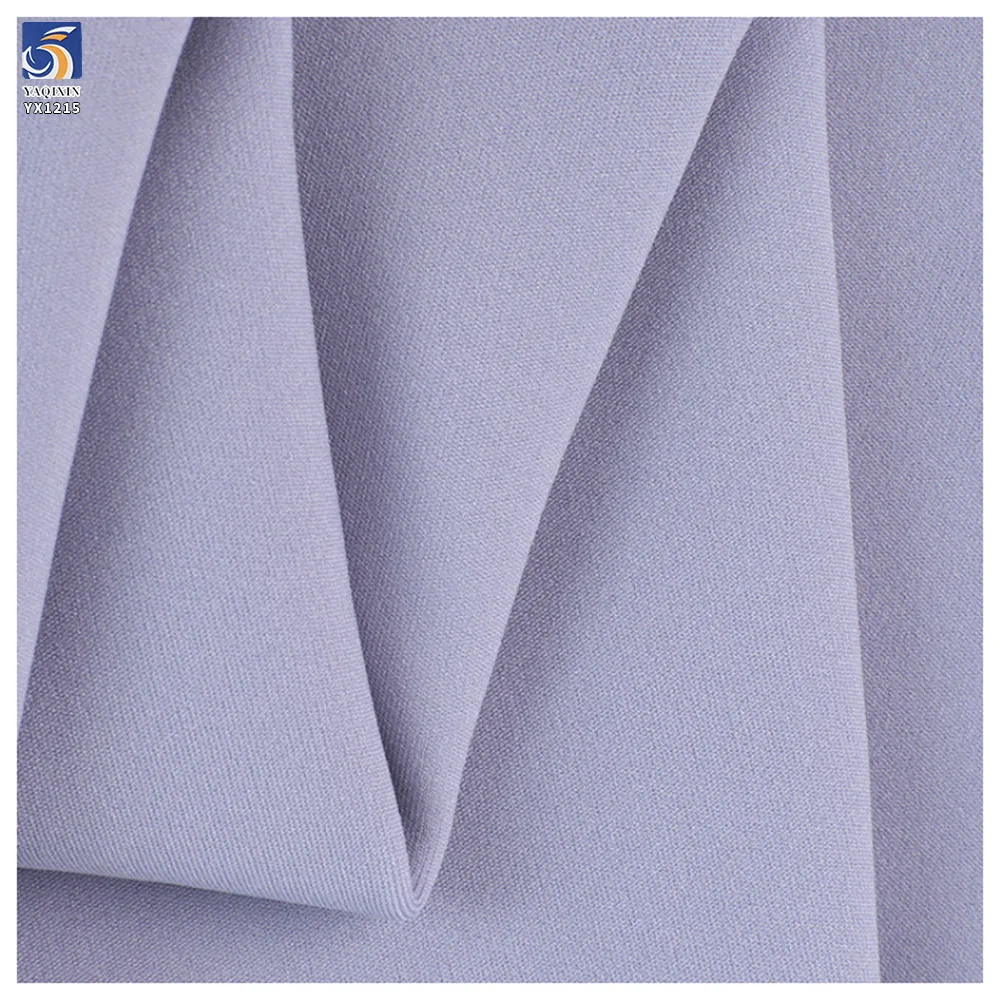 YX1215 230gsm High Quality Bare-Skin Feel and Breathable 75% Nylon 25% Spandex Matte Stretch Double Knitted Sport Fabric Yoga