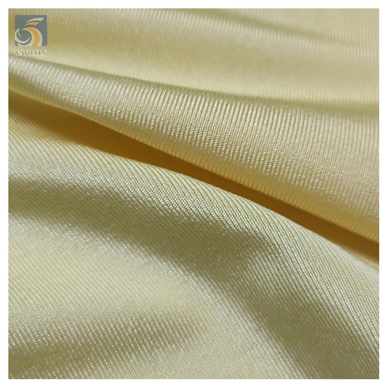 YX503 Wholesale Price Glossy Shimmer 90 Polyester 10 Spandex Four Way Elastic Fabric for Swimsuit Leggings Yoga Clothing