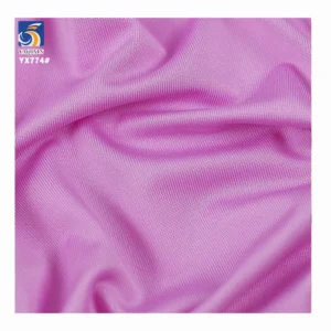 YX774 Wholesale 170cm Width 140gsm Milk Silk Solid 95 Polyester 5 Spandex Stretch Knit Fabric Sales by 1kg 4.2m