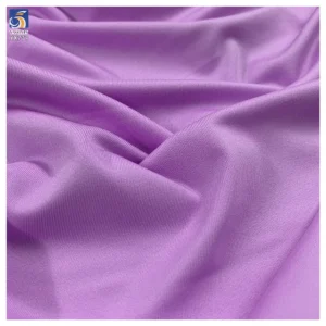 YX777 210gsm Super Soft Comfortable Women's Bottoming Shirt Yoga Wear Fabric 94 Polyester 6 Spandex Stretch Knitted Fabric
