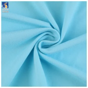 YX776 95% Polyester 5% Spandex Cheap 180gsm Double-Sided Brushed Bottoming Shirt Yoga Clothing Knit 4 Way Stretch Fabric