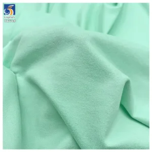 YX776 95% Polyester 5% Spandex Cheap 180gsm Double-Sided Brushed Bottoming Shirt Yoga Clothing Knit 4 Way Stretch Fabric