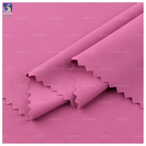 YX1176 87% Polyester 13% Spandex 180gsm Wear Yoga Wear T-Shirt Fitness Sports Fabric Cotton-Like Single-Sided Knitted Wi