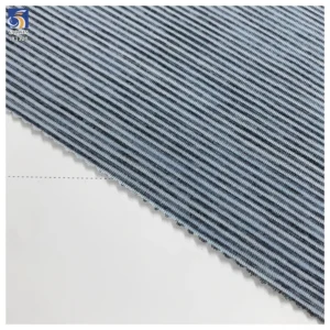 YX1328 85% Nylon 15% Spandex Casual Style Nylon and Spandex Knit Three-color Striped Fabric High-Elastic Sportswear