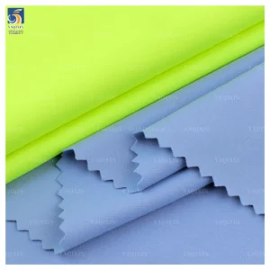 YX1177 250gsm 85 Polyester 15 Spandex Spring Men's Vest Sports T-Shirt Knitted Jacquard Fabric Elastic