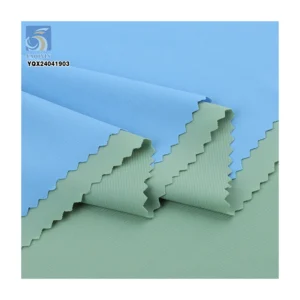 A2295-1 76% Nylon 24% Spandex Ice Silk 150gsm Quick Drying Ribbed Knit Fabric Four-Way Stretch Nylon Spandex Fabric