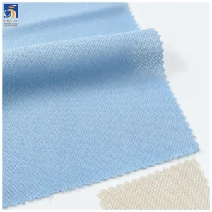 YX1449 200GSM Polyester Spandex Pique Knit Fabric 1KG Approx 2.9M for Polo Shirts and Sportswear