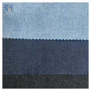 Premium Custom 100 Twill Cotton Textile Denim Fabric 12 oz Plain Washed Denim Jacket Jeans Fabric Cotton Pakistan