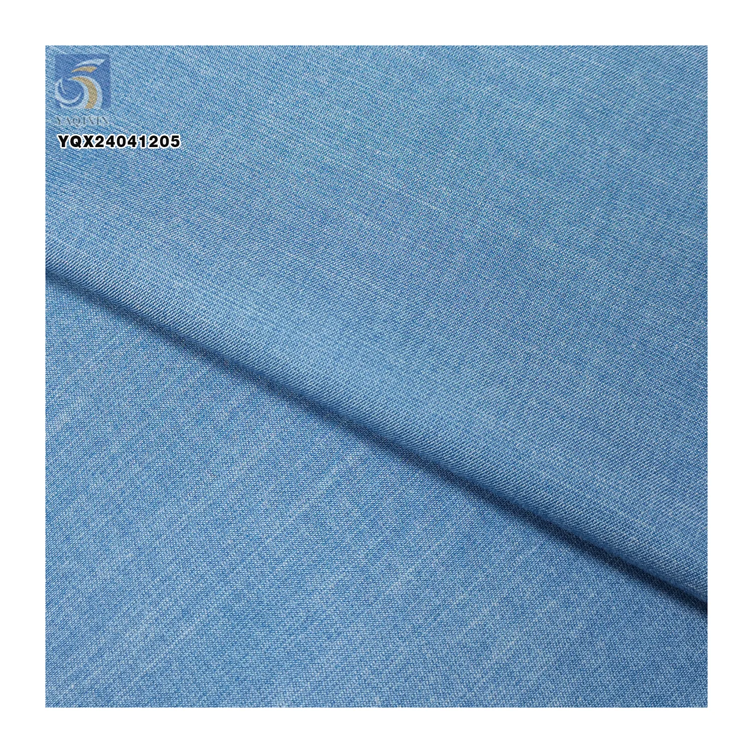 High Quality 32*32 3oz 65% Cotton 33% Polyester 2% Elastane Material Denim Fabric Plain Woven Stretch Denim Fabric