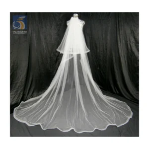 YX2731 ACN Flat Roll American Mesh Tulle Fabric for Wedding 3m Width Polyester Pure White Soft Tulle Fabric