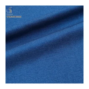 Summer New 220gsm Rough Twill Denim Pants Thin Jacket Fabric Blended 90% Cotton 10% Polyester Japan Denim Fabric