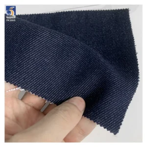 YX1055 New 300gsm Denim Fabric Textile Product Woven 84%Polyester 13%Viscose 3%Spandex Elastic 11oz Denim Fabric Per Meter