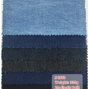 Guangzhou Foshan Factory Cheap Twill Denim Fabric Prices 10s Cotton Spandex Stretchy Denim Fabric for Sale