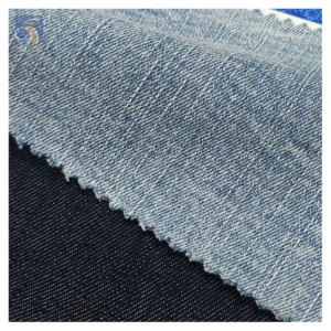 A8880 New 335gsm Washing Color Dyed Denim Fabric Stretch Jeans Pants Cotton Polyester Spandex Denim Fabric