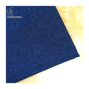 MOQ 5 Meters Wholesale 200gsm Jeans 100% Cotton Denim Washed Fabric 6 OZ Dark Denim Fabric for Sale