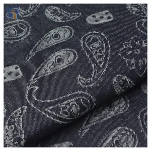 300gsm 10*10 Cheap Prices Jeans Fabric for Shirt Jacket Jacquard 100% Cotton Stock Lot Denim Woven Weft 10 Yards Heavyweight