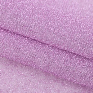 YX903 70gsm Stretch Gold and Silver Glitter Polyester Fabric for Women's Fashion Tops Bright Silk Stretch Glitter Fabric