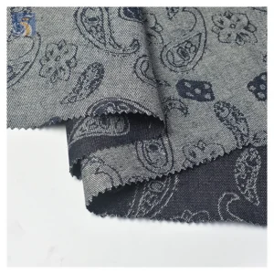 300gsm 10*10 Cheap Prices Jeans Fabric for Shirt Jacket Jacquard 100% Cotton Stock Lot Denim Woven Weft 10 Yards Heavyweight