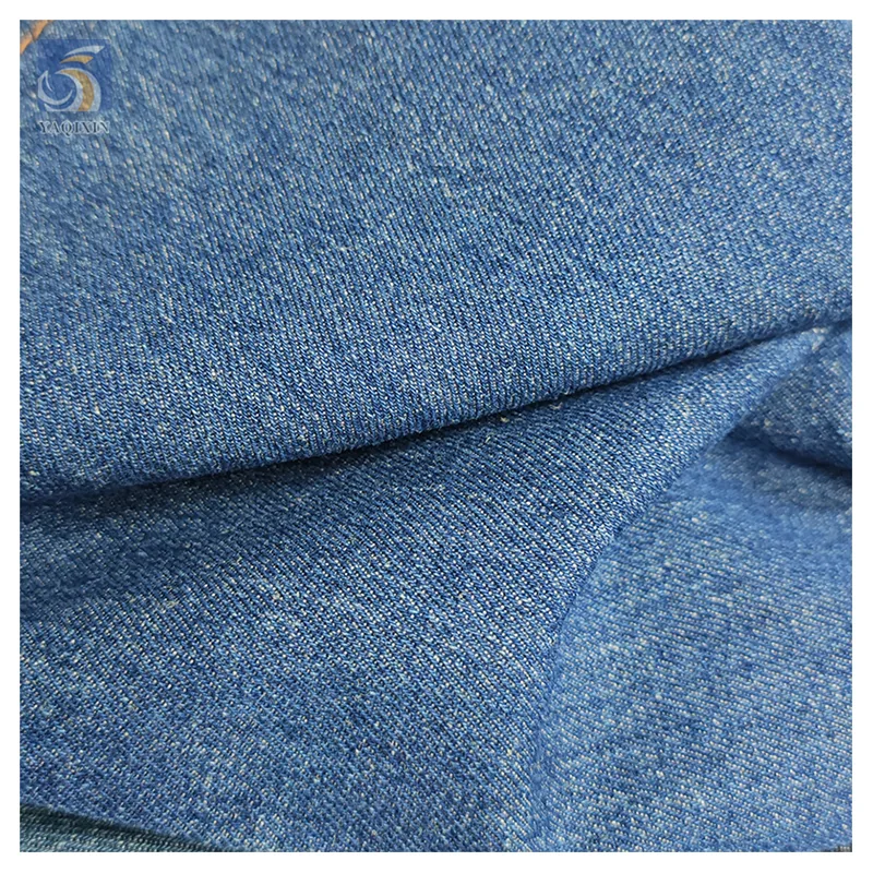 Chinese Manufacturers Custom Material Color Denim Fabric Price Per Meter Pure Cotton Twill Denim Fabric