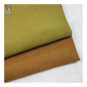A2318 130gsm Washed 65 Cotton 35 Nylon Poplin Fabric High Quality Women's Shirts Wholesale Price Per Meter