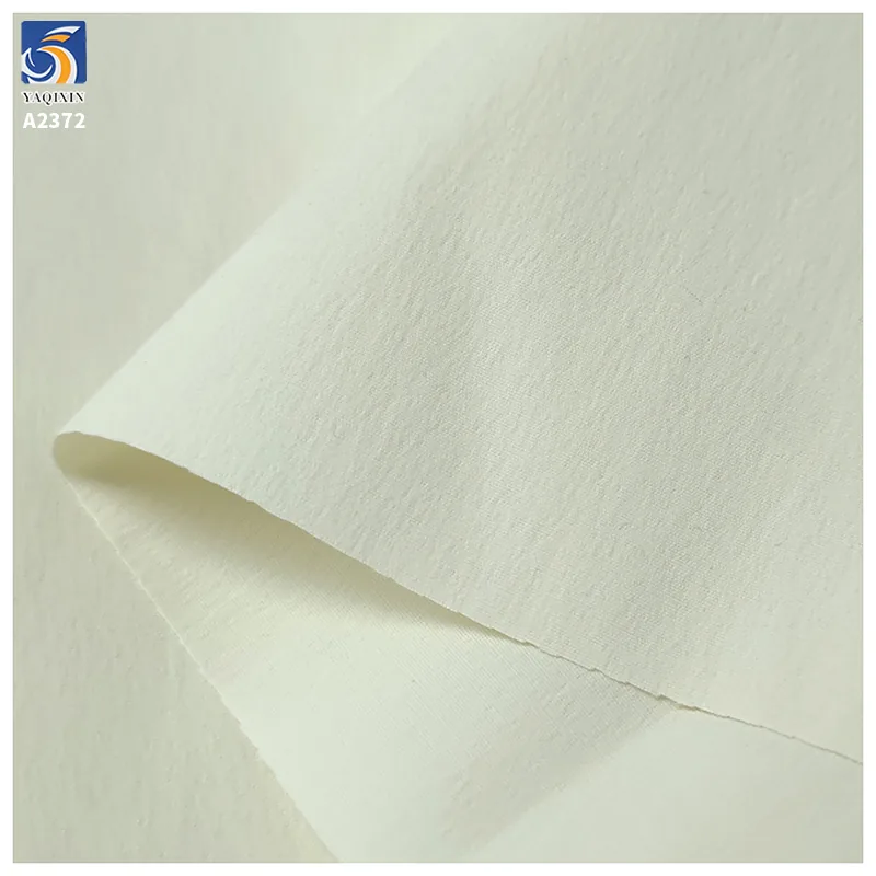 A2372 Custom Color 120gsm Lightweight Breathable Plain Stretch Fabric 95% Nylon 5% Spandex Fabric Pants Stretch Fabric
