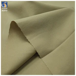 A2373 High Quality Plain 120gsm 95 Nylon 5 Spandex Fabric 4 Way Stretch Waterproof Fabric for Jackets and Trousers
