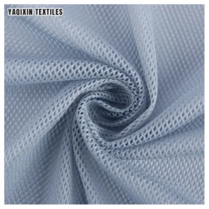 75D Square Rhombus Mesh Fabric 2X2 Low Elastic 100% Polyester Lining Beach Pants Lining Clothing Warp Knitted Mesh Fabric