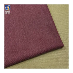 A2416 300g/m² 40% Cotton Blended Lyocell 10s Twill Cotton Fabric Heavyweight Shirt Wide-Leg Pants Fabric