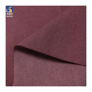 A2416 300g/m² 40% Cotton Blended Lyocell 10s Twill Cotton Fabric Heavyweight Shirt Wide-Leg Pants Fabric