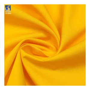 CX-6042 Wholesale Prices Solid Twill 60%Cotton 40%Polyester CVC Fabric for Workwear Uniform
