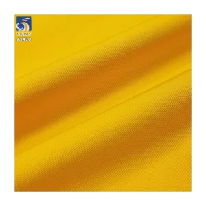 A2420 220g/m² 70% Cotton 30% Nylon Double-Sided Twill Fabric Windbreaker Jacket Wear-Resistant Crisp Twill Cotton Fabric