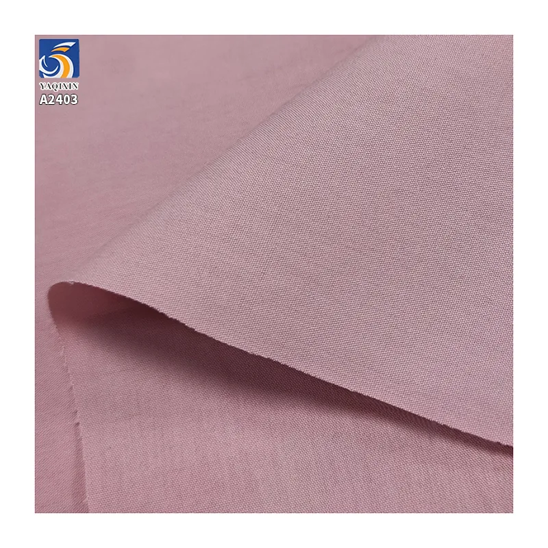 A2403 Hot Sale 170gsm Sand-Washed 40% Lyocell 60% Cotton Fabric Summer Cotton Poplin Shirt Dress Cotton Fabrics