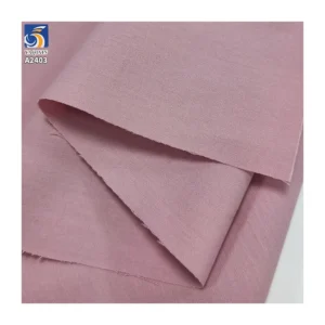 A2403 Hot Sale 170gsm Sand-Washed 40% Lyocell 60% Cotton Fabric Summer Cotton Poplin Shirt Dress Cotton Fabrics
