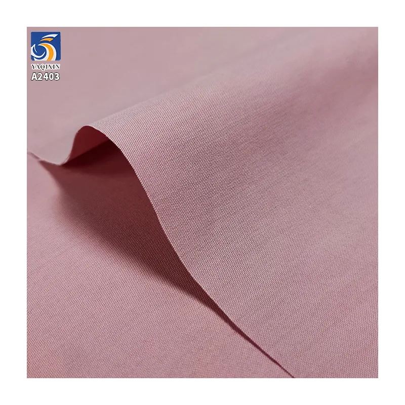 A2403 Hot Sale 170gsm Sand-Washed 40% Lyocell 60% Cotton Fabric Summer Cotton Poplin Shirt Dress Cotton Fabrics