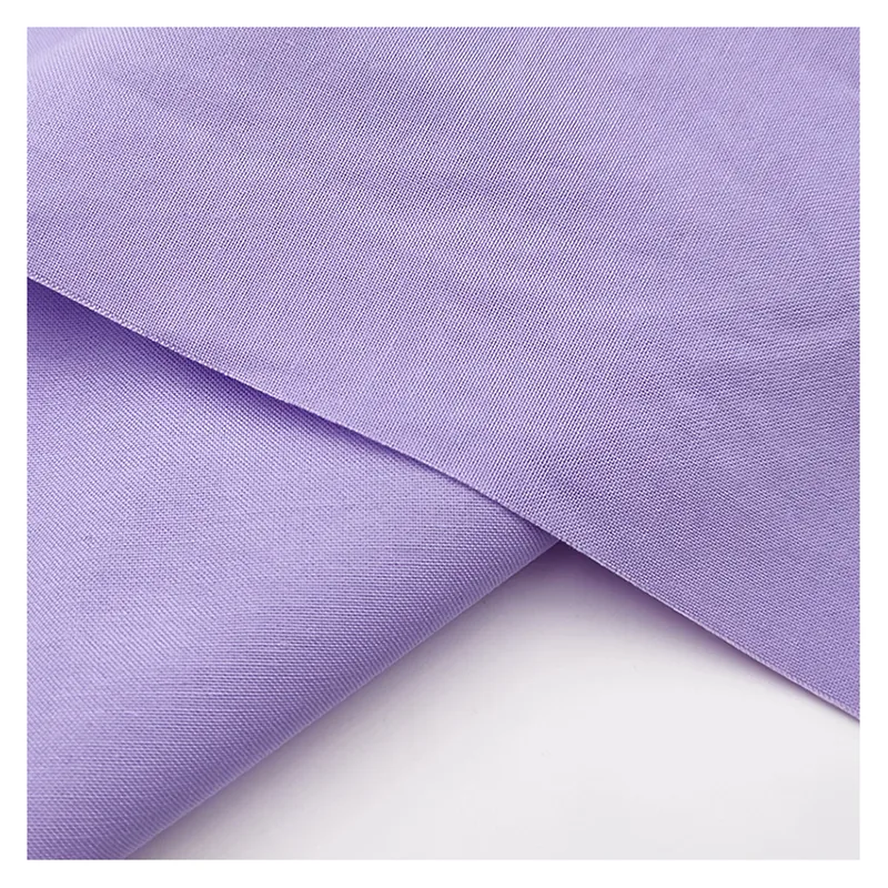 A2216 32S 150gsm White 60% Polyester Lyocell 40% Cotton Poplin Fabric Best Price by Per Meter
