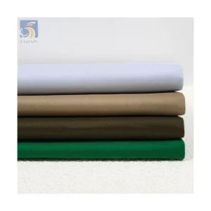 Wholesale A2303 Cotton Fabric 95g 35% Polyester 65% Cotton Poplin Breathable Soft Woven Plain Style From China Factories