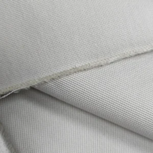 A2266 New Material 53%Cotton 45%Nylon 2%Spandex Double Line Twill Stretch Fabric 250gsm Super Soft Stretch Pants Fabric