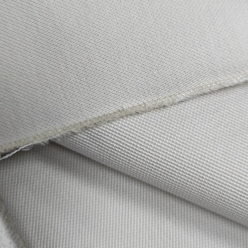 A2266 New Material 53%Cotton 45%Nylon 2%Spandex Double Line Twill Stretch Fabric 250gsm Super Soft Stretch Pants Fabric