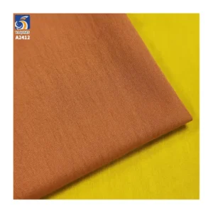 A2412 High Quality 32S Thickened 170gsm 63% Cotton 37% Nylon Poplin Fabric Plain Shirt Jacket Pants Cotton Poplin Fabric
