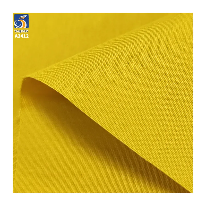 A2412 High Quality 32S Thickened 170gsm 63% Cotton 37% Nylon Poplin Fabric Plain Shirt Jacket Pants Cotton Poplin Fabric
