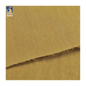 A2419 150g/m² Wholesale 50S 65% Cotton 35% Nylon Cavalry Twill Fabric High Density Twill Cotton Blend Fabric for Pants