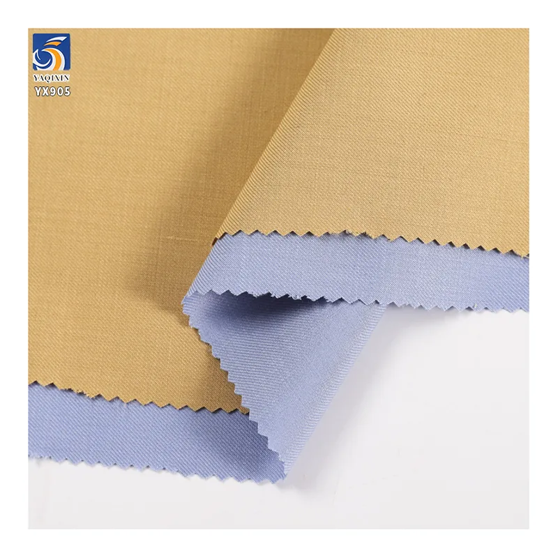 YX905 300G/M Fine Twill TR Fabric 85%Polyester 11%Cotton 4%Spandex Stretch Suit Twill Fabric for Women's Jackets and Suits
