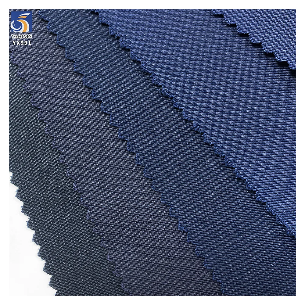YX991 240gsm 70% Polyester 30% Cotton Royal Blue Suit TR Twill Fabrics Double-Sided Fine Twill School Uniform Suiting TR Fabric