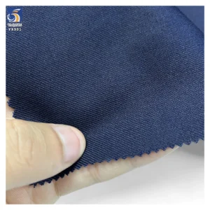 YX991 240gsm 70% Polyester 30% Cotton Royal Blue Suit TR Twill Fabrics Double-Sided Fine Twill School Uniform Suiting TR Fabric