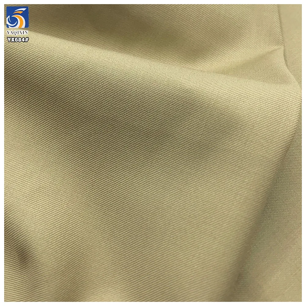 YX684 Wholesale 80% Polyester 20% Viscose Suit Fabric for Men Soft Dyed Twill Pants Fabric Uniform Man Suit Fabric